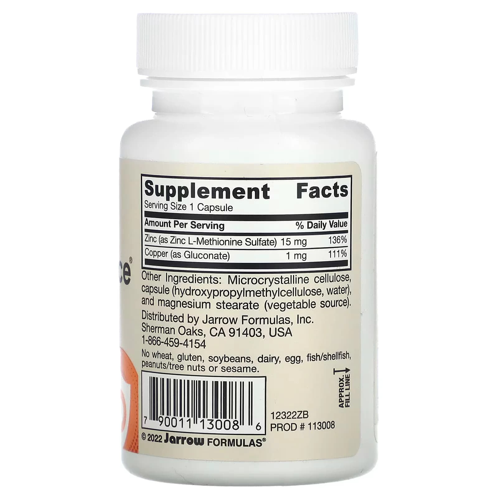 Jarrow Formulas Zinc Balance 100 VegCapsules Pakistan
