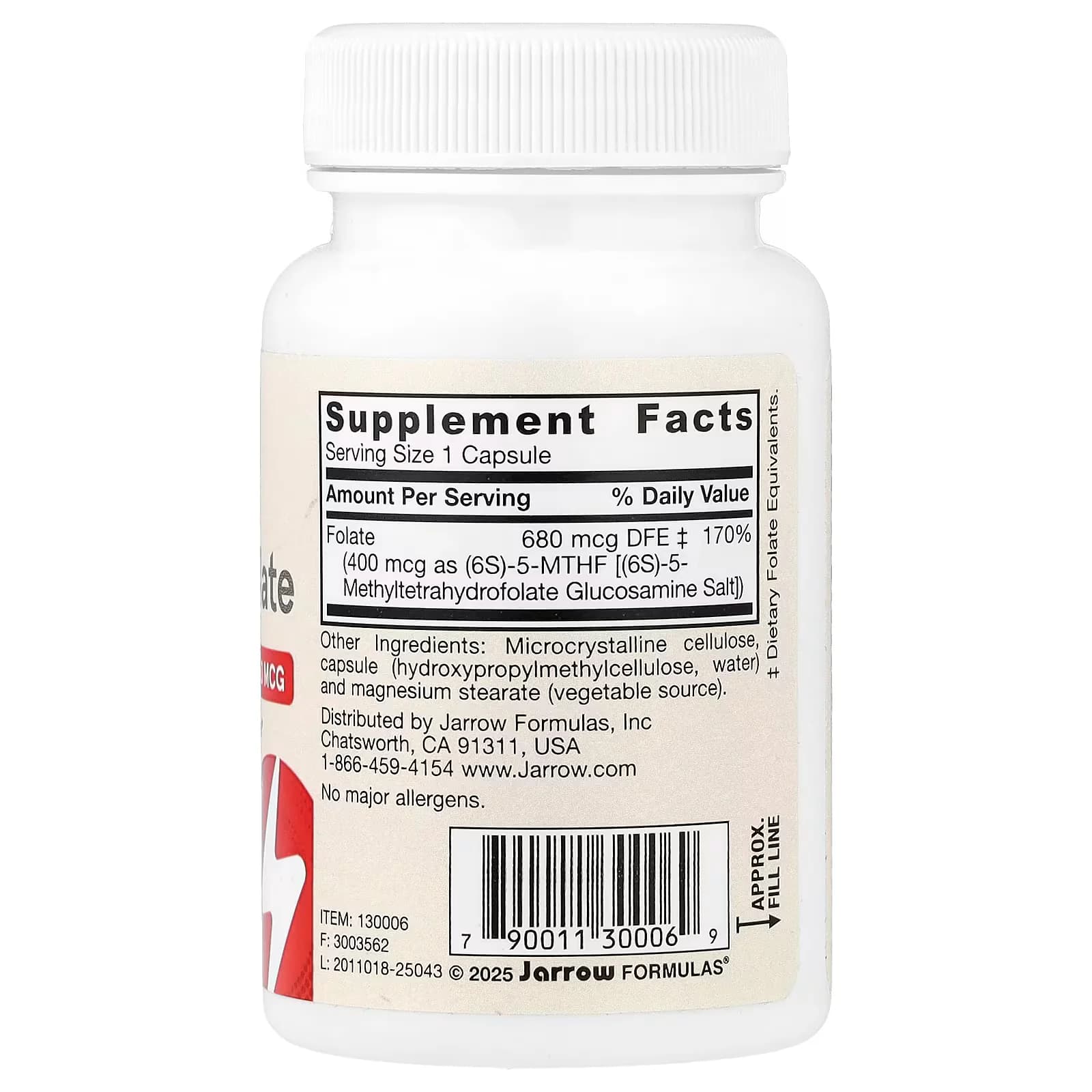 Jarrow Methyl Folate 400mcg Veg Capsules Pakistan