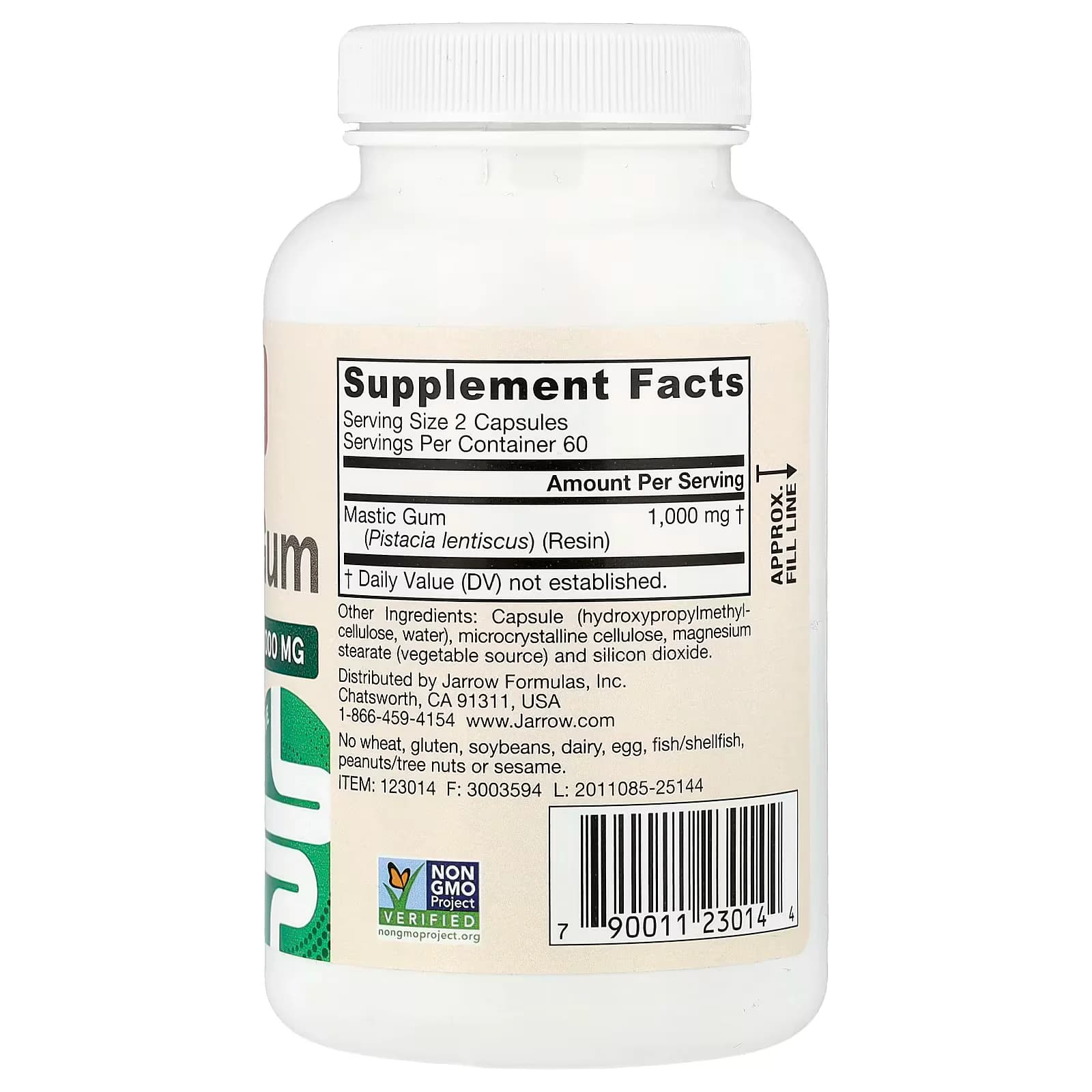 Jarrow Mastic Gum 500mg 60 Veg Capsules Price In  Pakistan