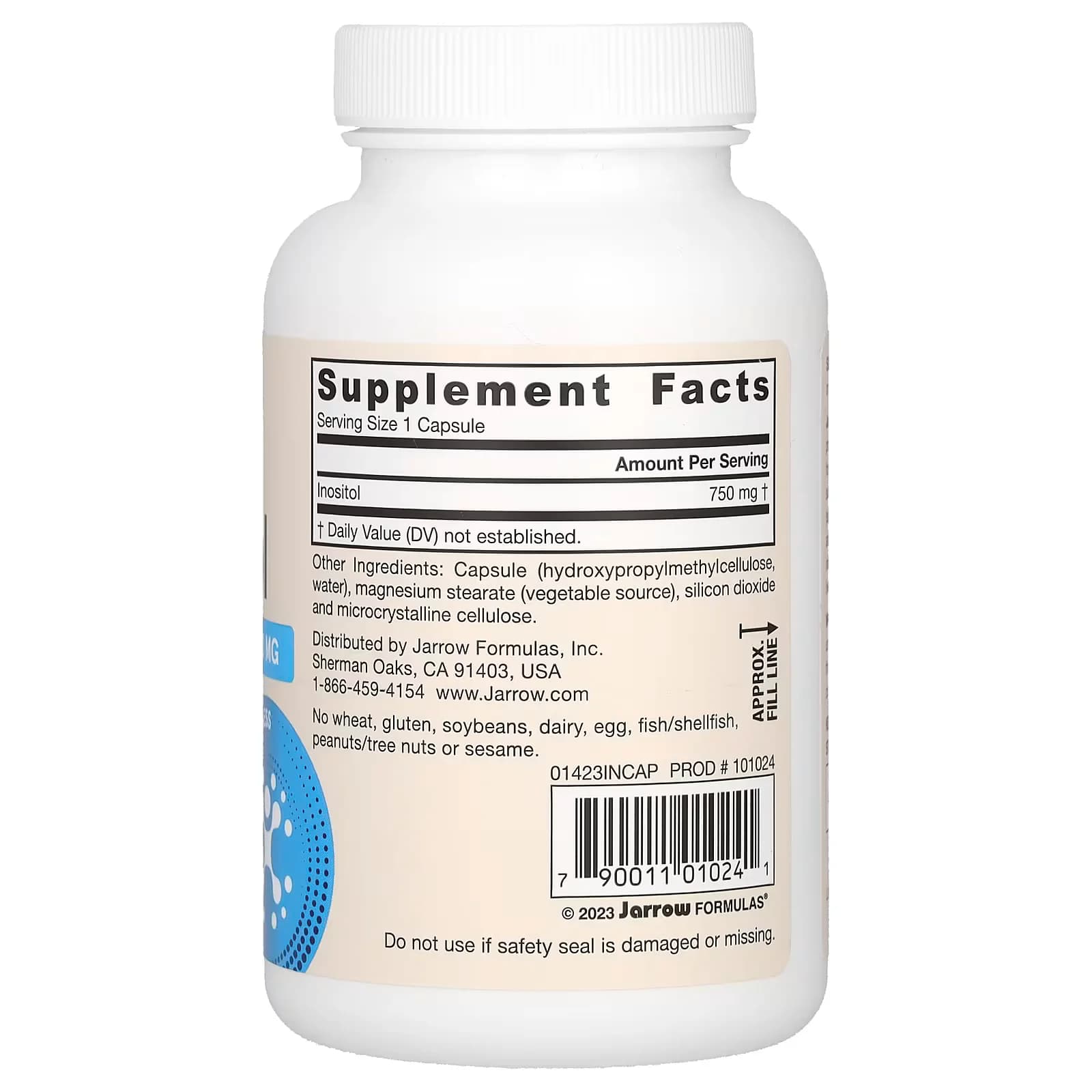 Jarrow Formulas Inositol 750mg 100 Veg Capsules Price In Pakistan