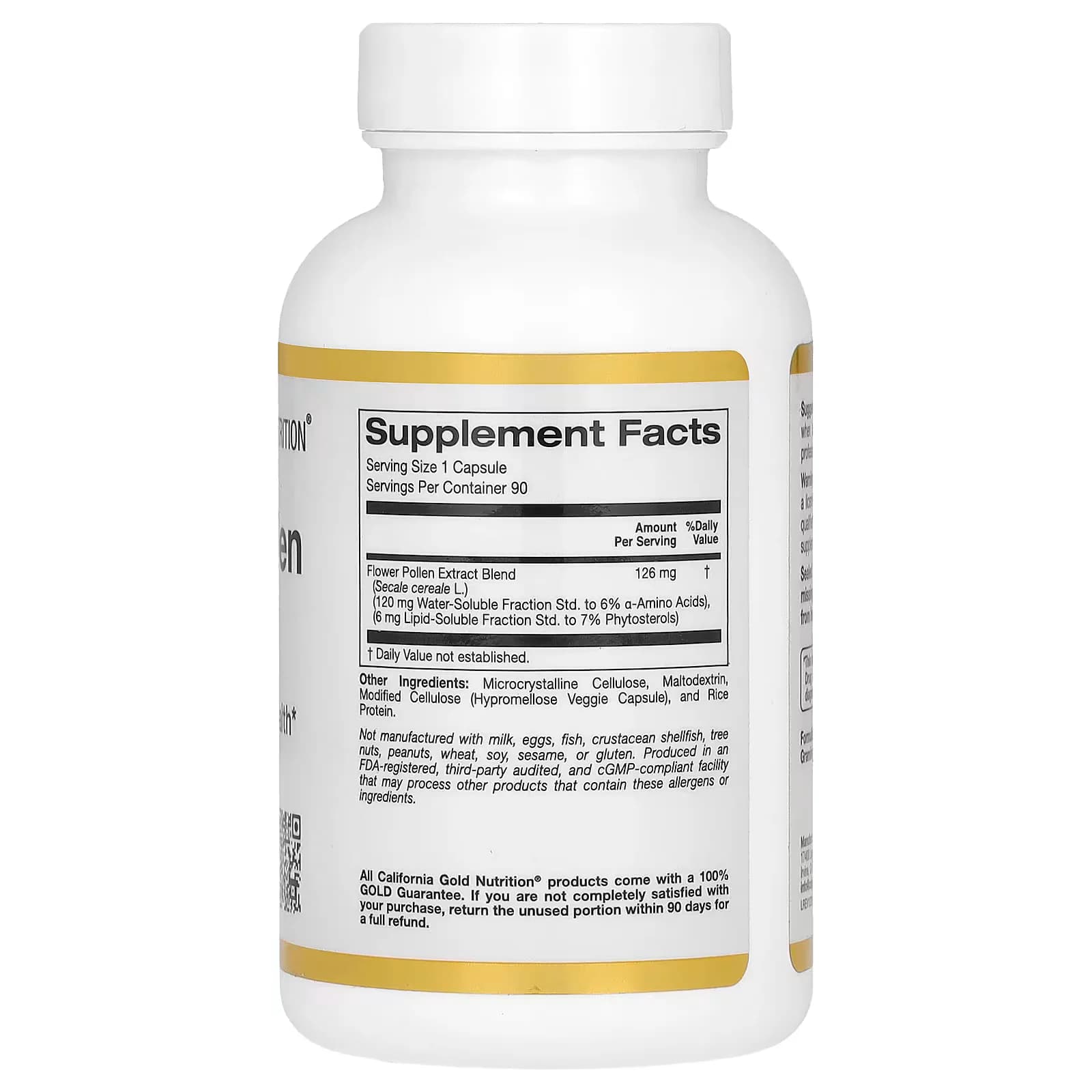 Buy California Gold Nutrition  Flower Pollen Extract Price  in Pakistan