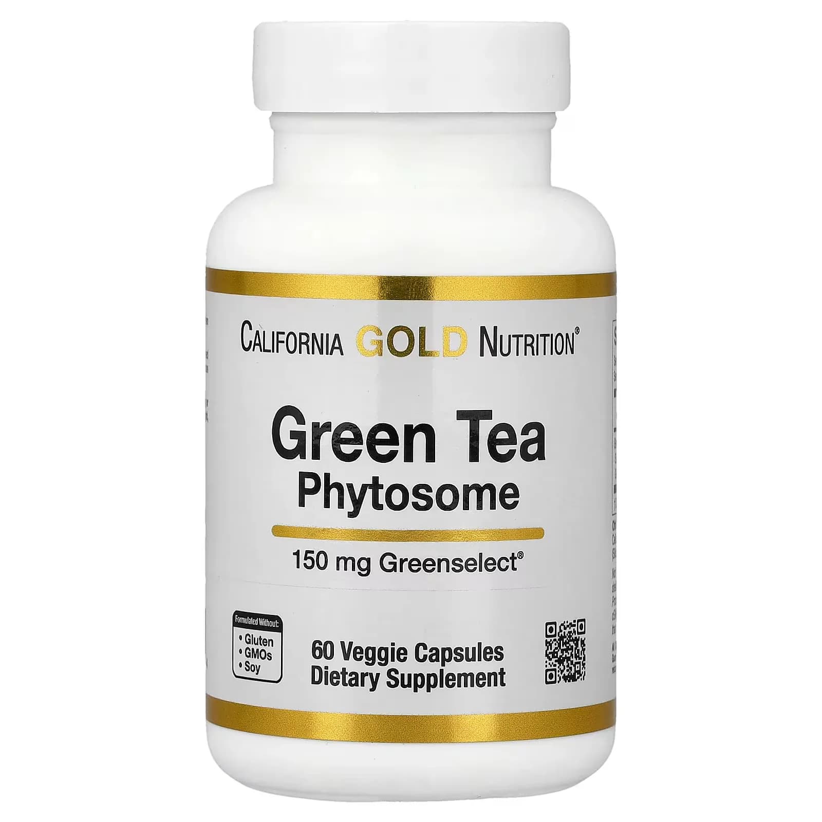 California Gold Nutrition Green Tea Phytosome, 150mg 60 Veggie Capsules โ California Gold Nutrition โ Veggie Capsules โ in Pakistan