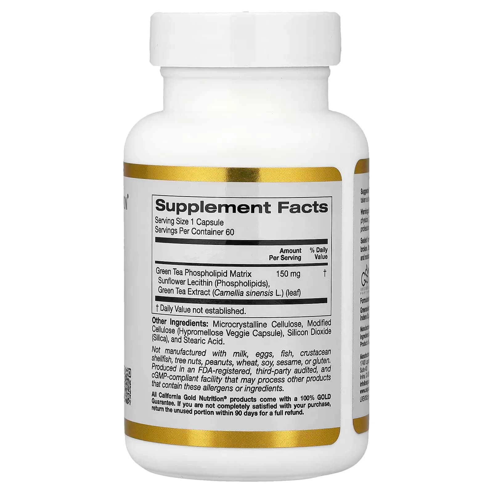 Buy California Gold Nutrition Green Tea Phytosome 150mg  Price in Pakistan