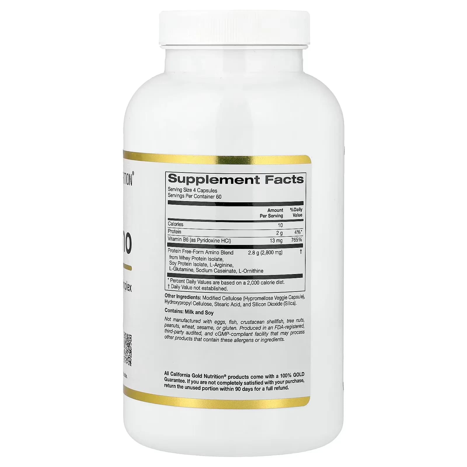 Buy California Gold Nutrition Total Amino 240 Capsules in Pakistan