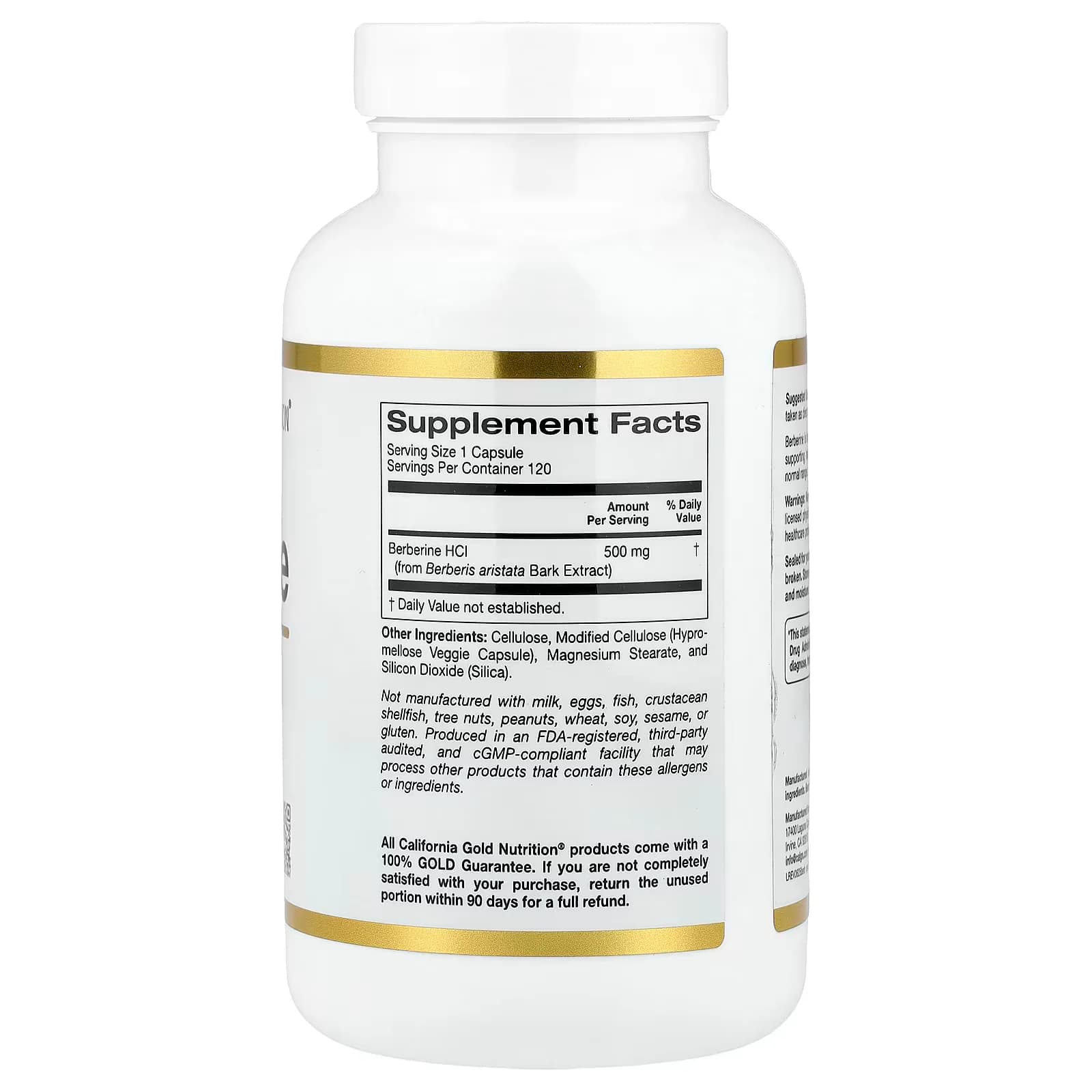 Get California Gold Nutrition Berberine HCl 500 mg in Pakistan