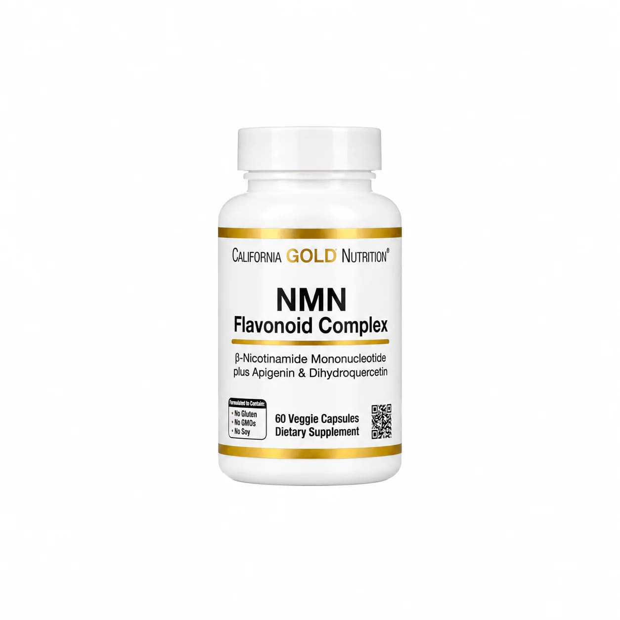 California Gold Nutrition NMN Complex 60 Veggie Capsules