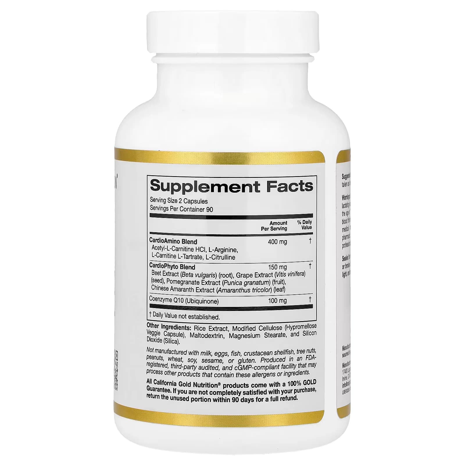 Buy California Gold Nutrition Cardio Complex 180 Capsules in Pakistan