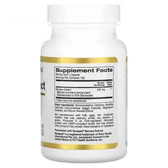 Explore California Gold Nutrition Bacopa Extract 320 mg in Pakistan