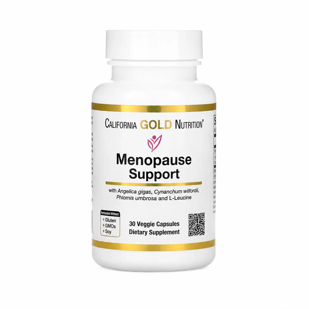 California Gold Nutrition Menopause Support 30 Veggie Capsules