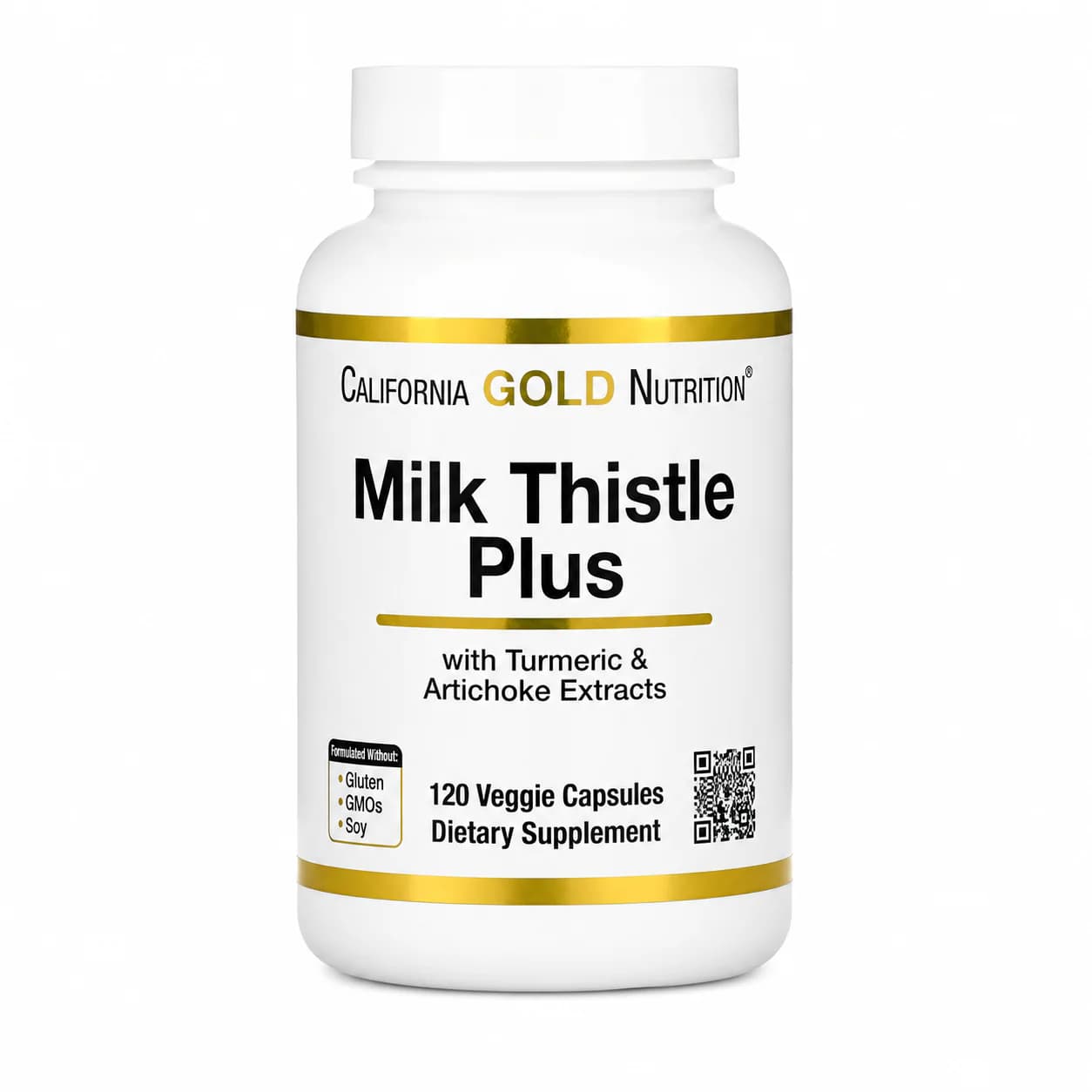 California Gold Nutrition Milk Thistle Plus 120 Veggie Capsules