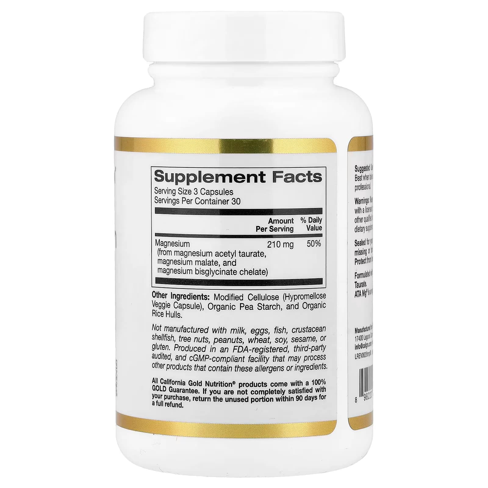 Order California Gold Nutrition  Triple Magnesium Complex in Pakistan
