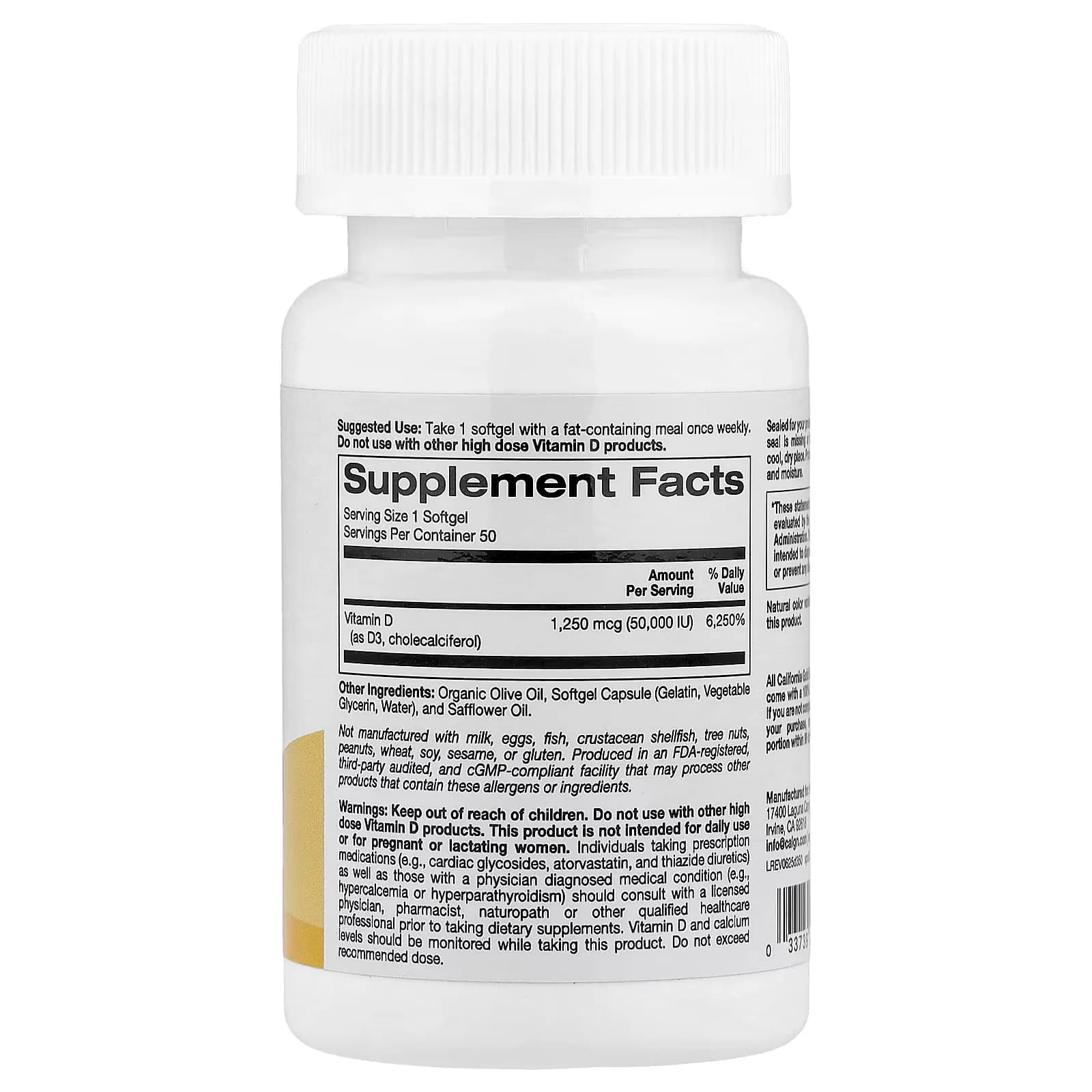 Buy Original Vitamin D3 50000 IU Pakistan