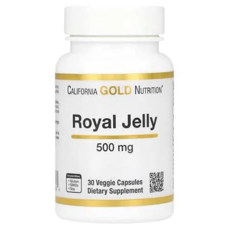 California Gold Nutrition Royal Jelly, 500mg  120 Veggie Capsules