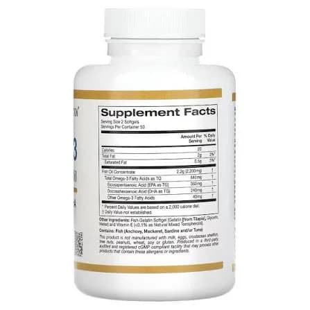 Buy Original Omega-3 Fish Oil 1250mg Pakistan