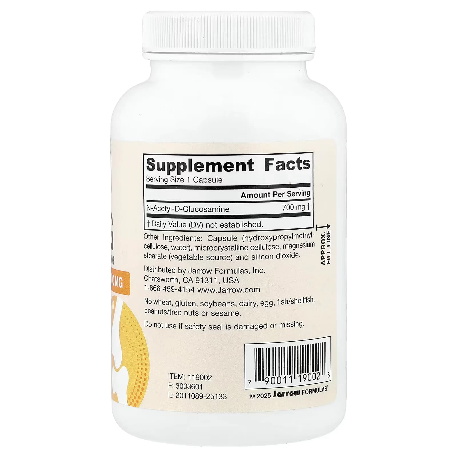 Jarrow N-A-G 700mg 120 Veg Capsules Price in Pakistan