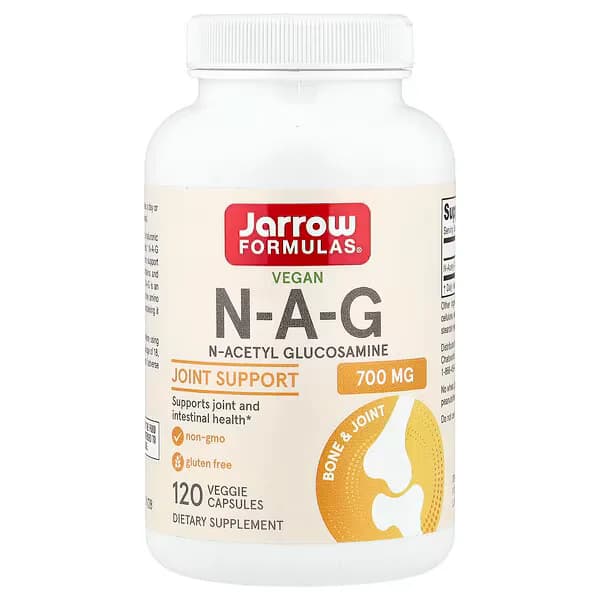 Jarrow Formulas N-A-G 700mg 120 Veggie Capsules