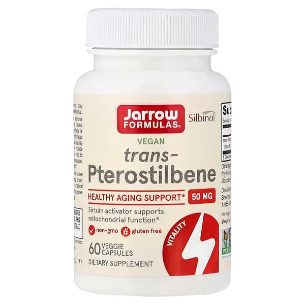 Jarrow Vegan Trans-Pterostilbene 50mg Capsules Pakistan