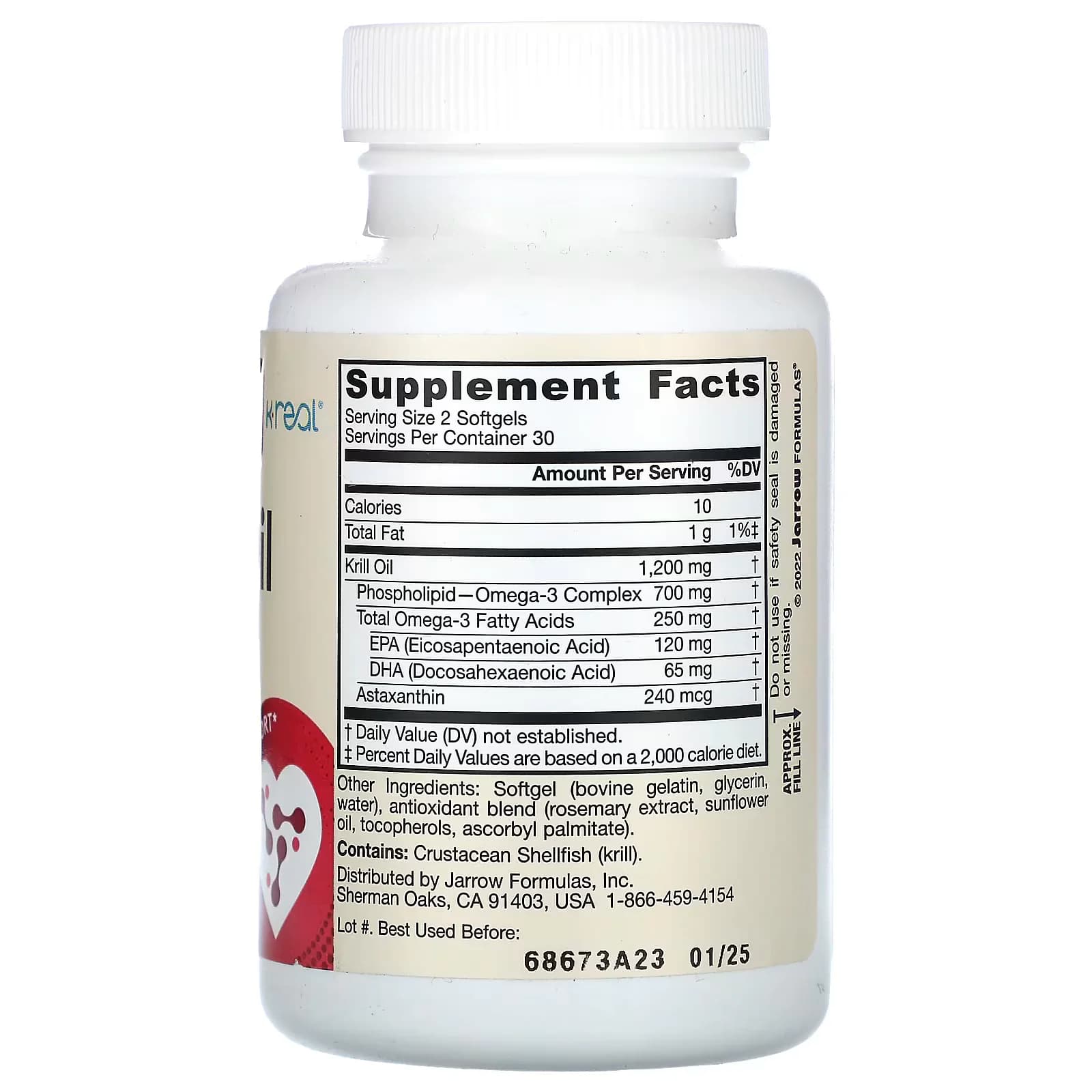 Jarrow Krill Oil Softgels Omega-3 Price in Pakistan