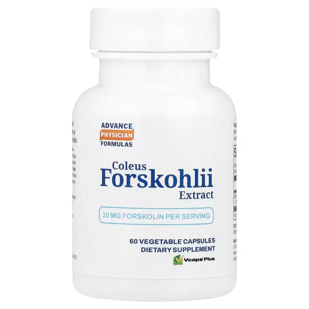 Advance Physician Formulas Coleus Forskohlii Extract 60 Vegetable Capsules (100 mg per Capsule)