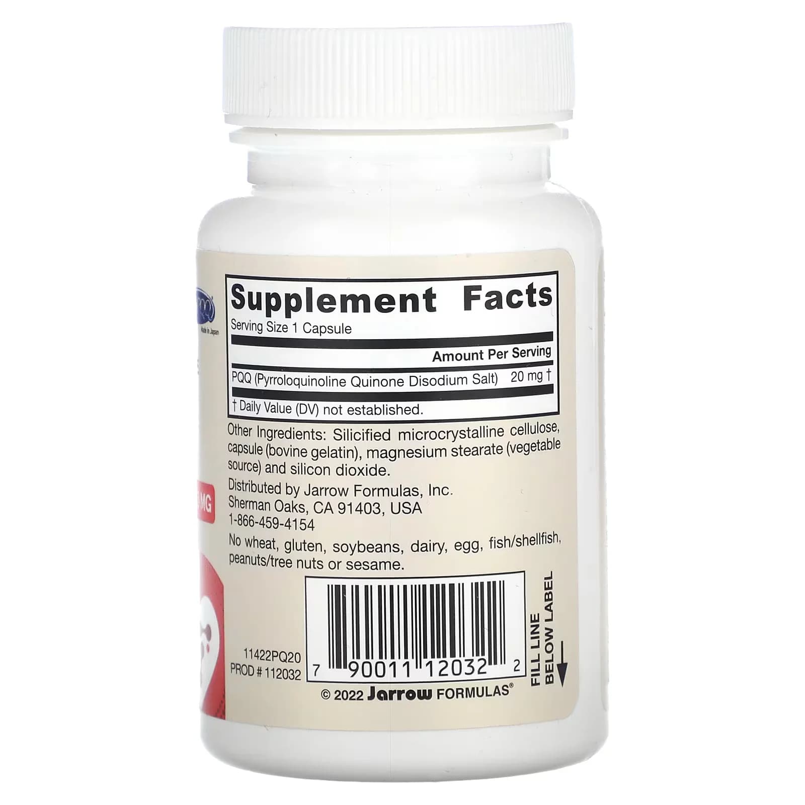 Jarrow PQQ 20mg Capsules Price in Pakistan