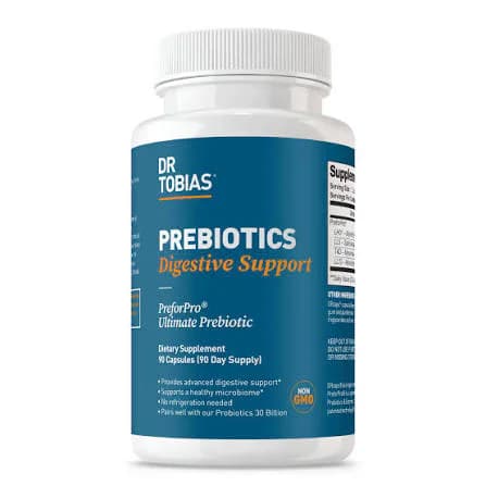 Dr. Tobias, Prebiotics, Digestive Support Capsules