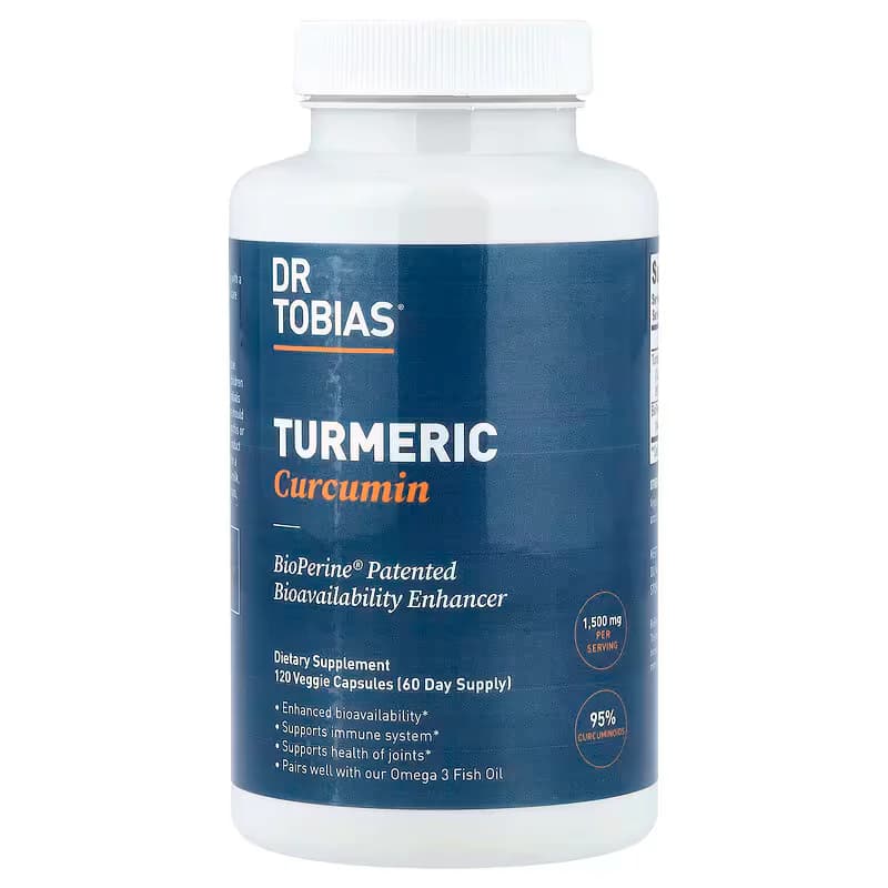 Dr. Tobias, Turmeric Curcumin  Capsules
