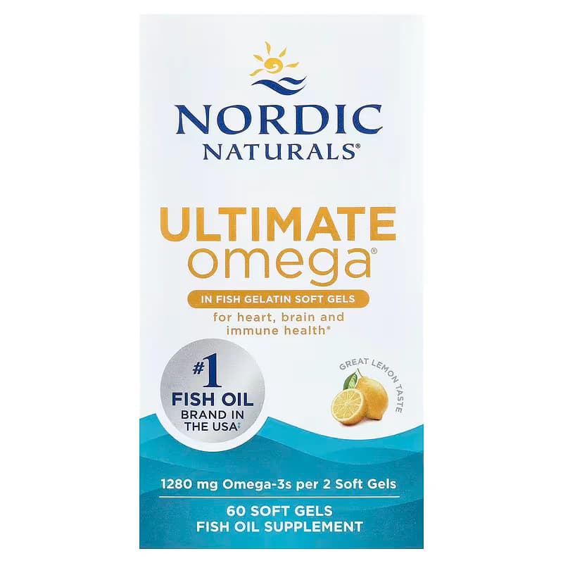 Nordic Naturals Omega-3 Lemon Soft Gels Price in Pakistan