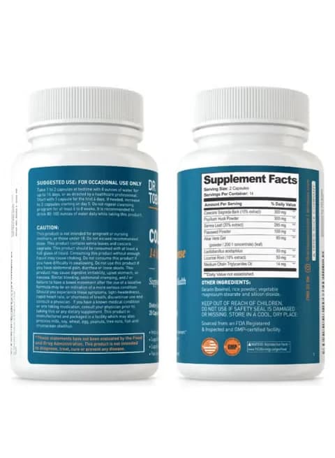 Dr. Tobias Colon 14 Day Cleanse Capsules | Herbal Mart Pakistan