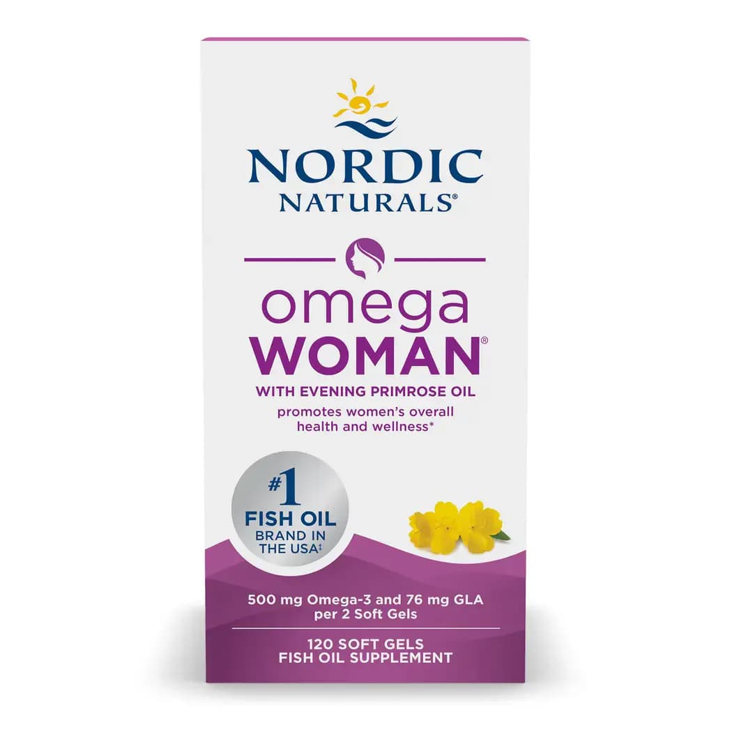Nordic Naturals Omega Woman with Evening Primrose Oil Soft Gels