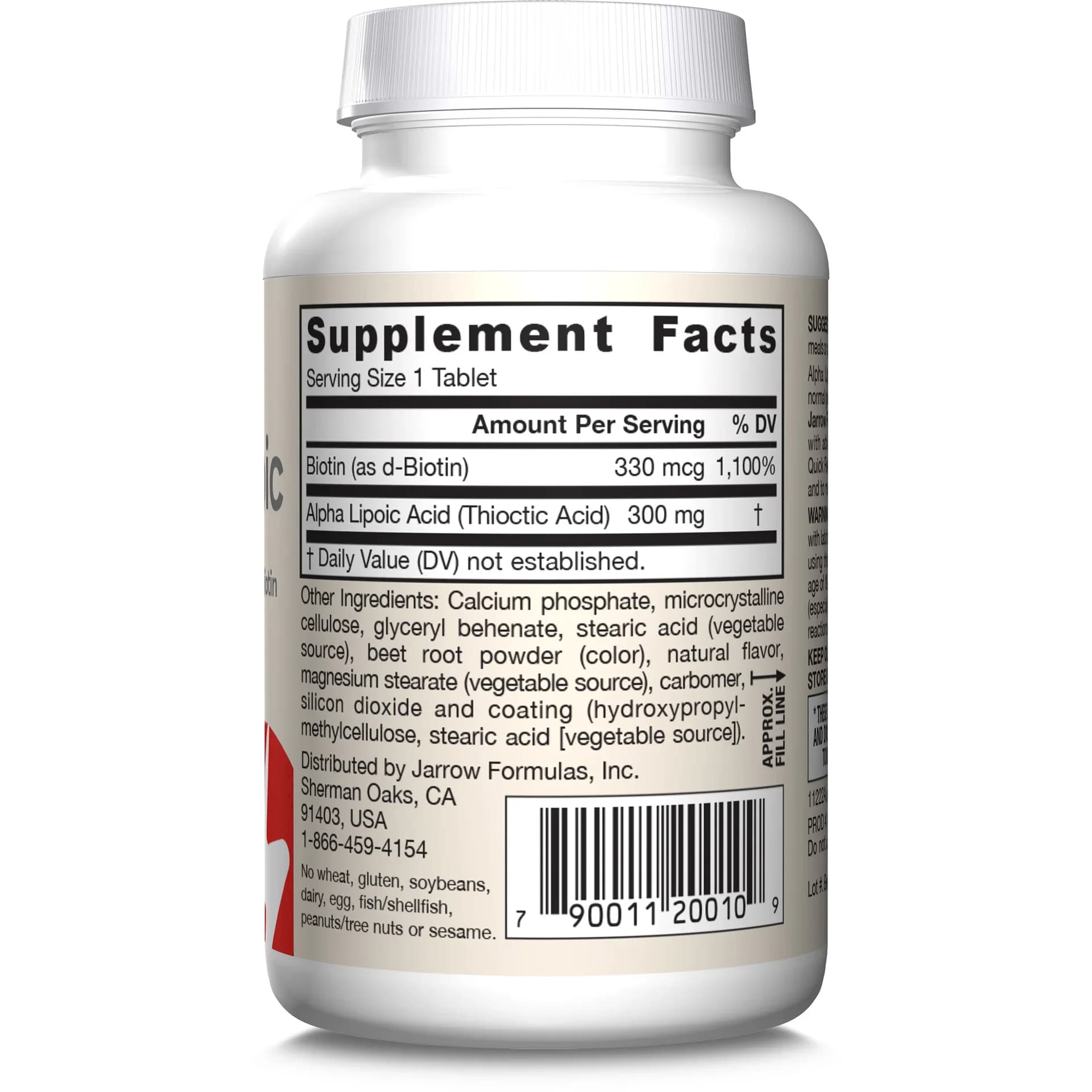 Jarrow Alpha Lipoic Sustain with Biotin Tablets Pakistan