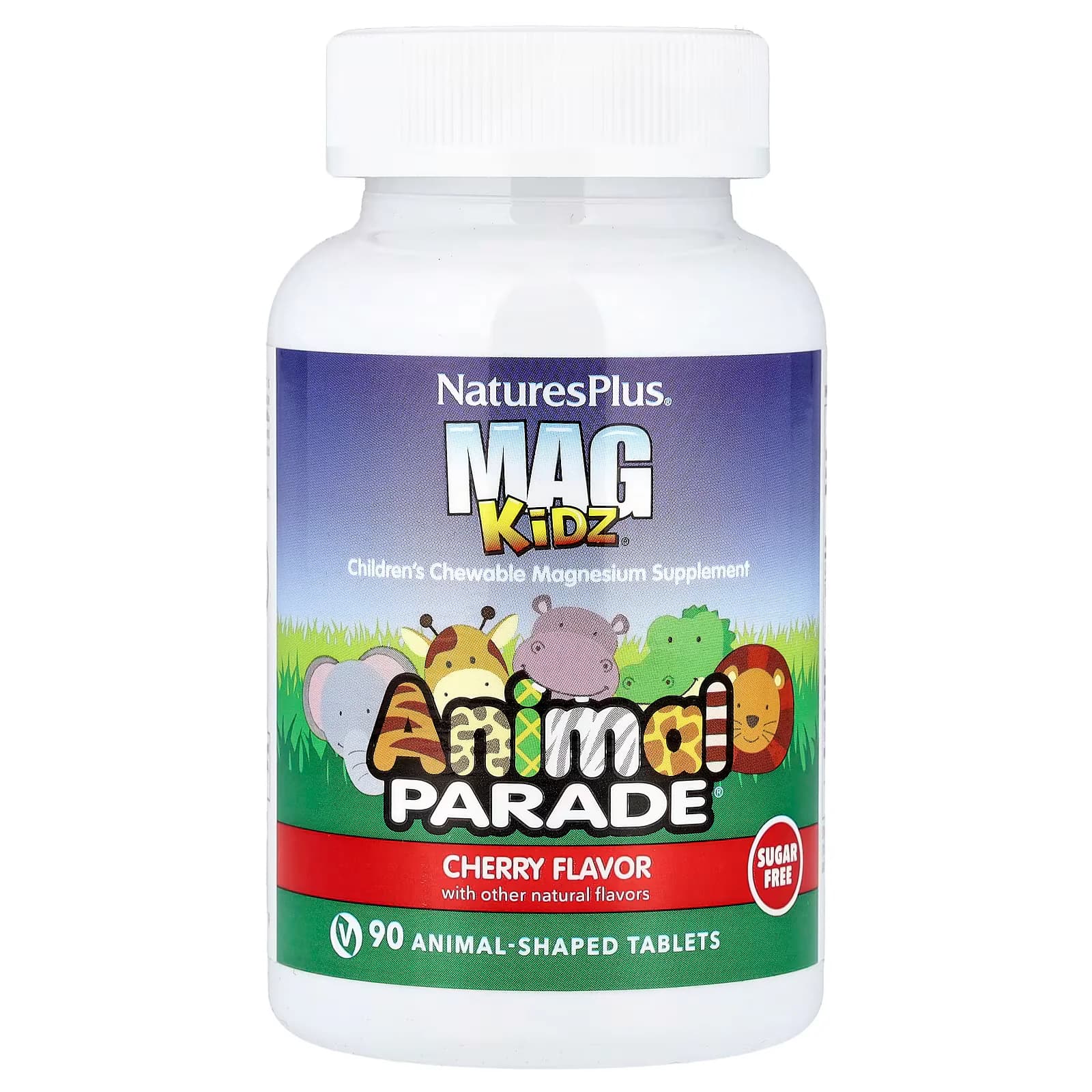 NaturesPlus, MagKidz®, Animal Parade®, Children's Chewable Magnesium