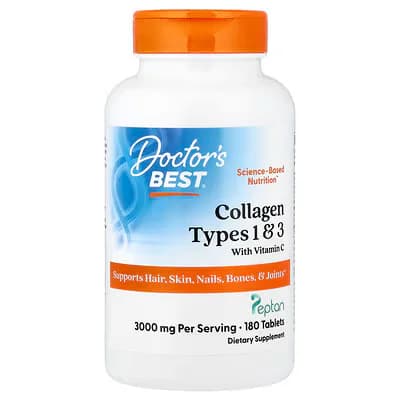Doctor's Best Collagen Types 1 & 3 with Vitamin C Tablets in Pakistan