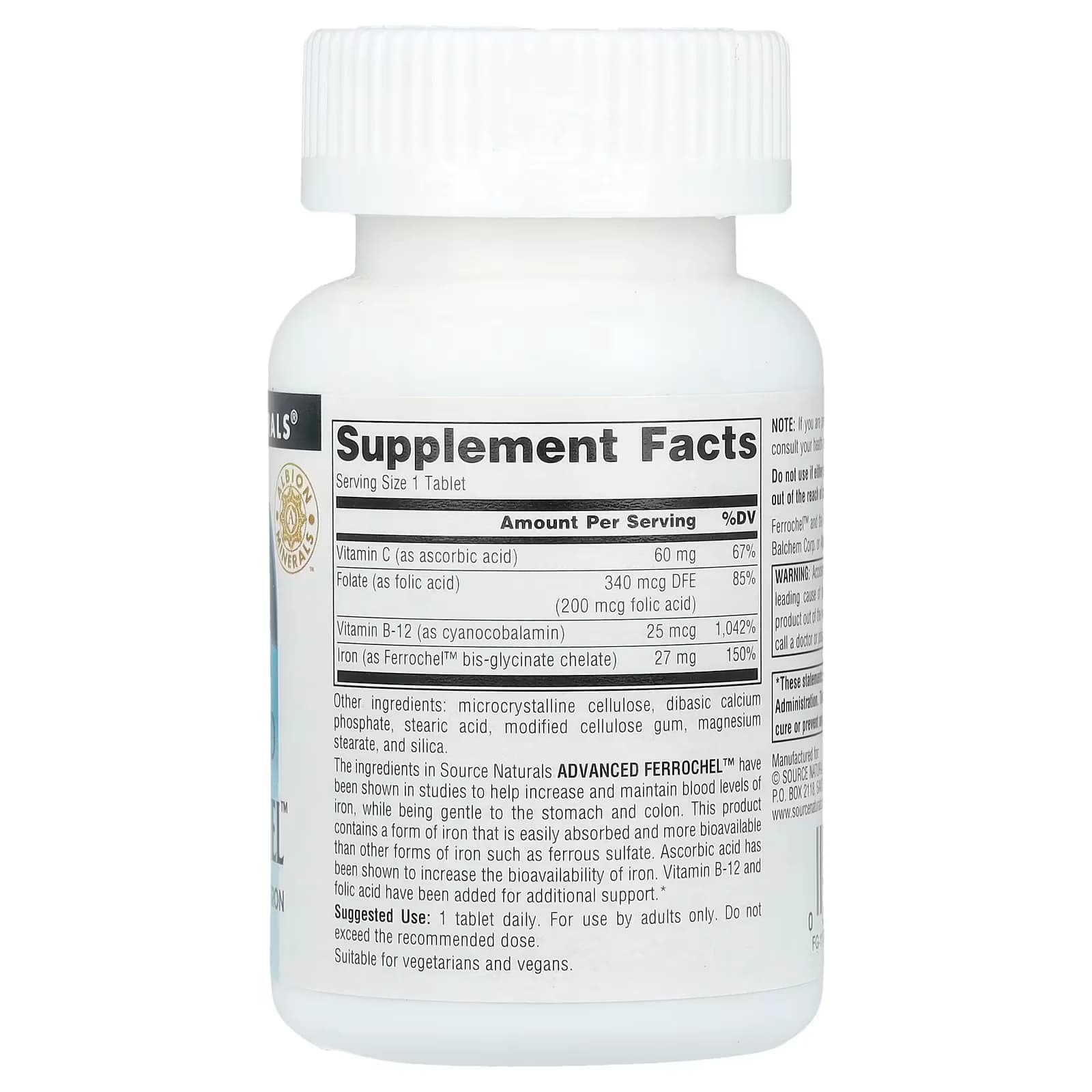 Buy Source Naturals Advanced Ferrochel™in Pakistan
