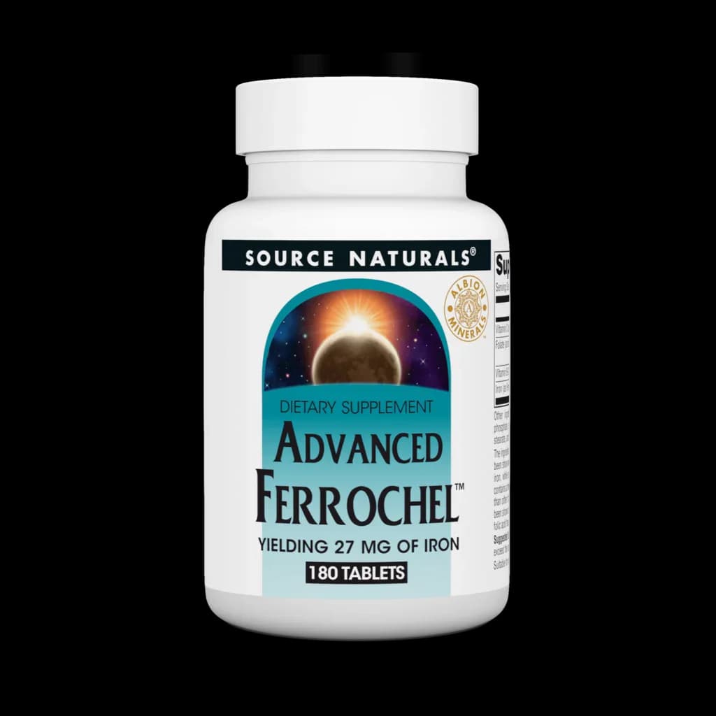Source Naturals Advanced Ferrochel™, 180 Tablets