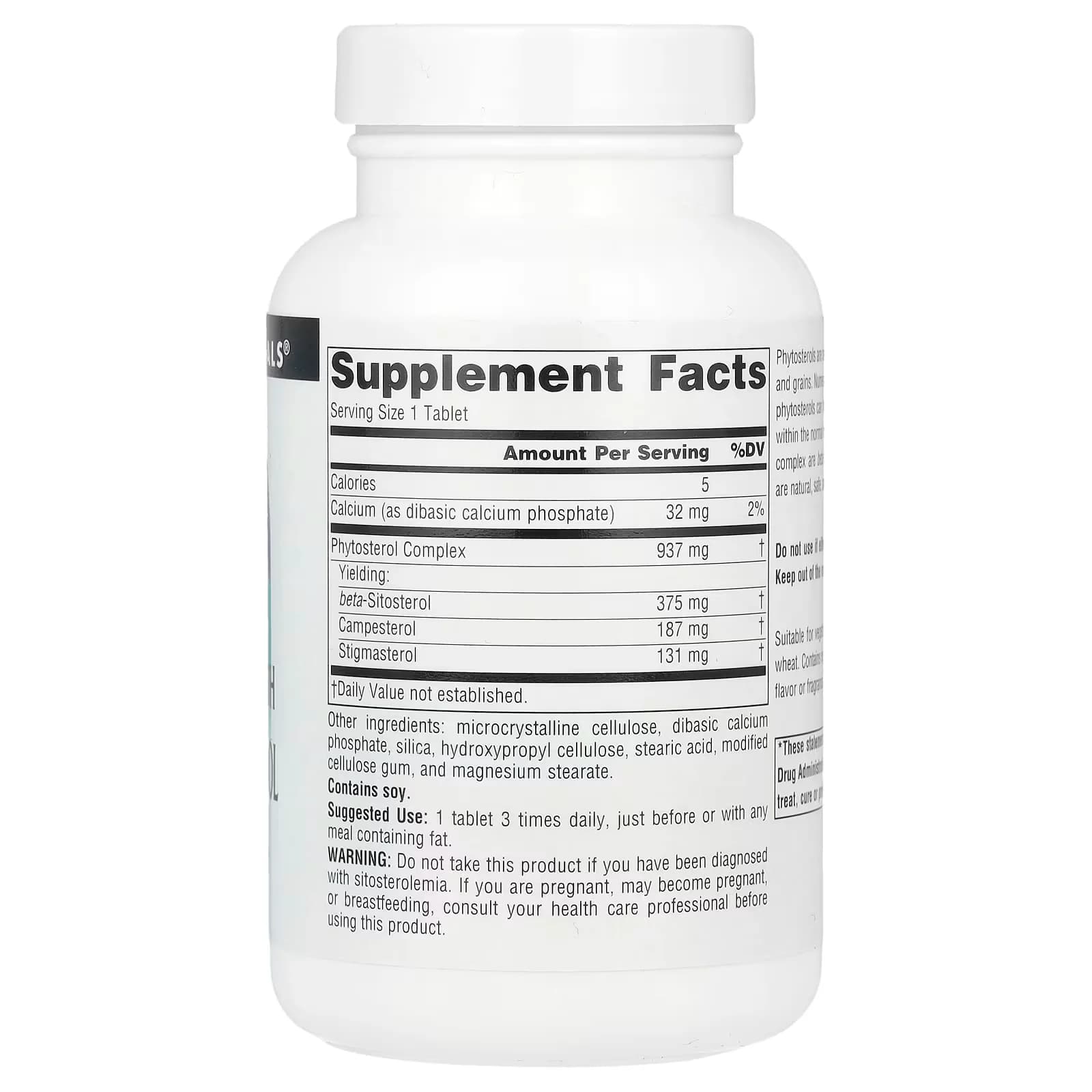 Buy Source Naturals Beta Sitosterol 60 Tablets in  Pakistan