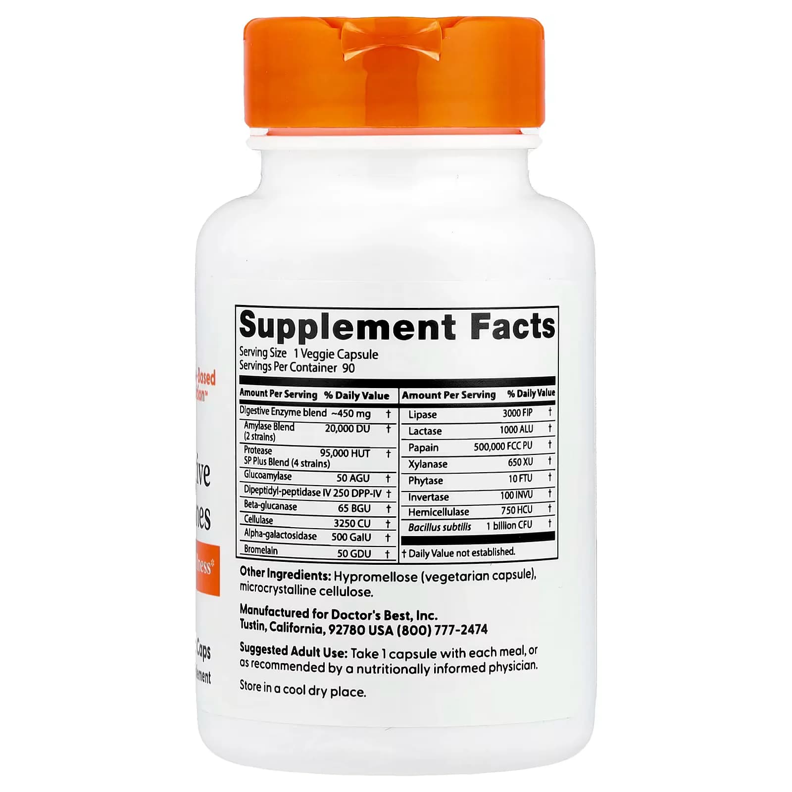 Herbal Doctor's Best Digestive Enzymes Veggie Caps Price in Pakistan