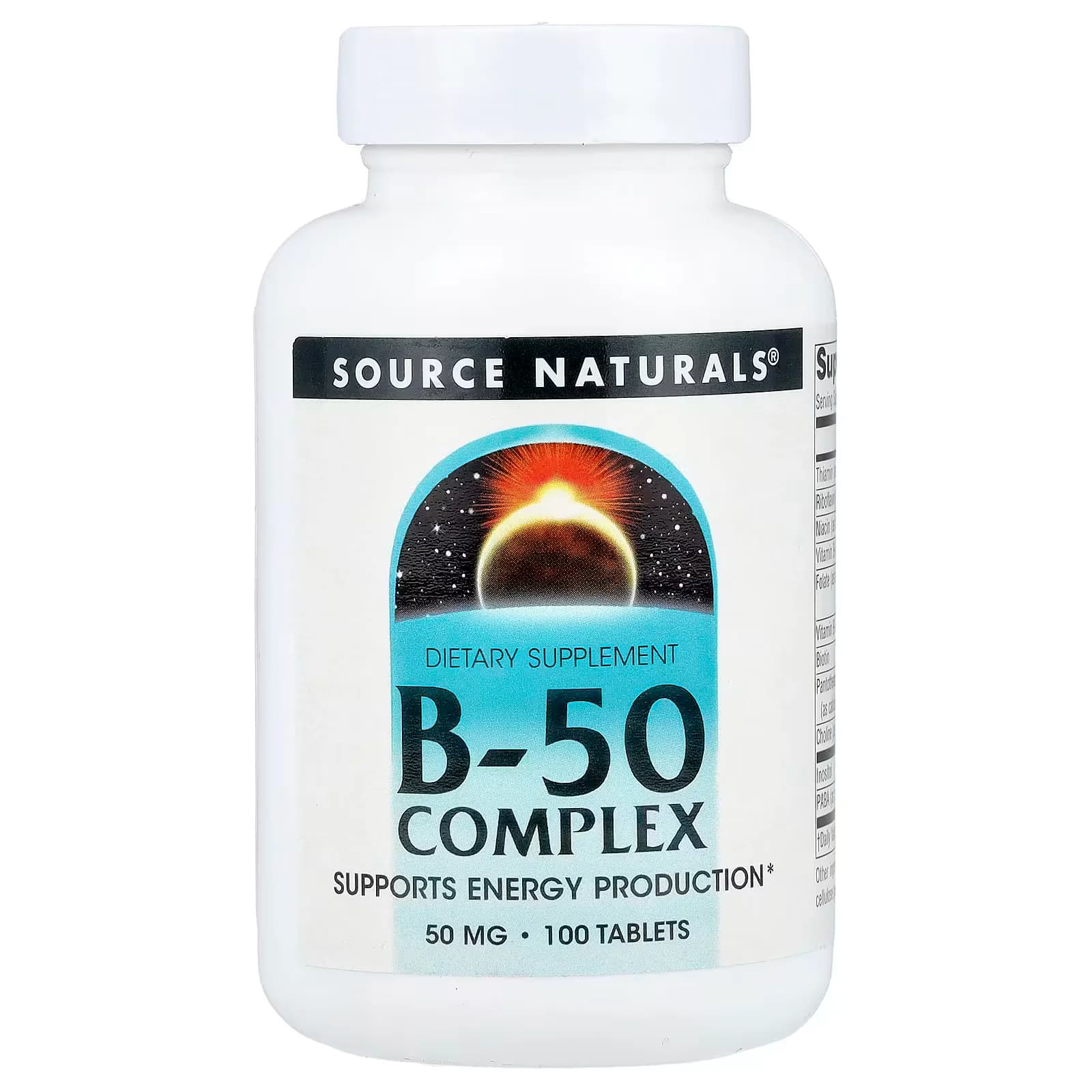 Source Naturals B-50 Complex Tablets