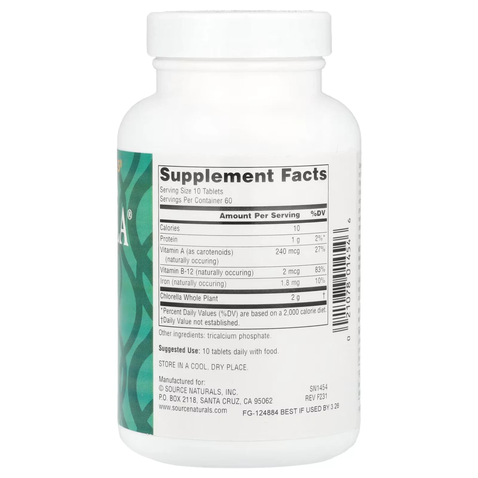 Buy Source Naturals Yaeyama Chlorella®in Pakistan