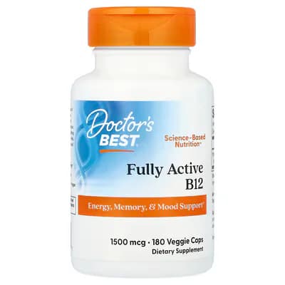 Doctor's Best Fully Active B12 1500mcg Veggie Caps Price in Pakistan