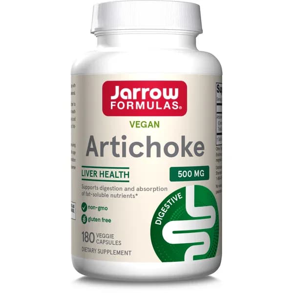 Jarrow Formulas Artichoke 500mg 180 VeggieCapsules