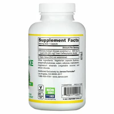 Jarrow Formulas Artichoke 500mg VegCapsules Price In Pakistan
