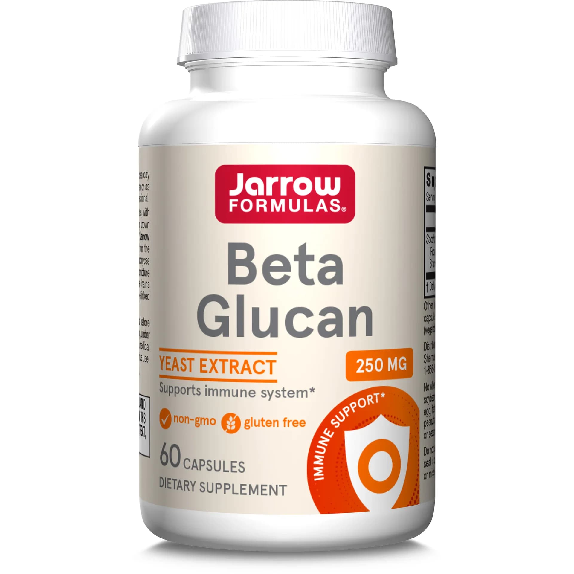 Jarrow Formulas Beta Glucan 250mg 60 Capsules