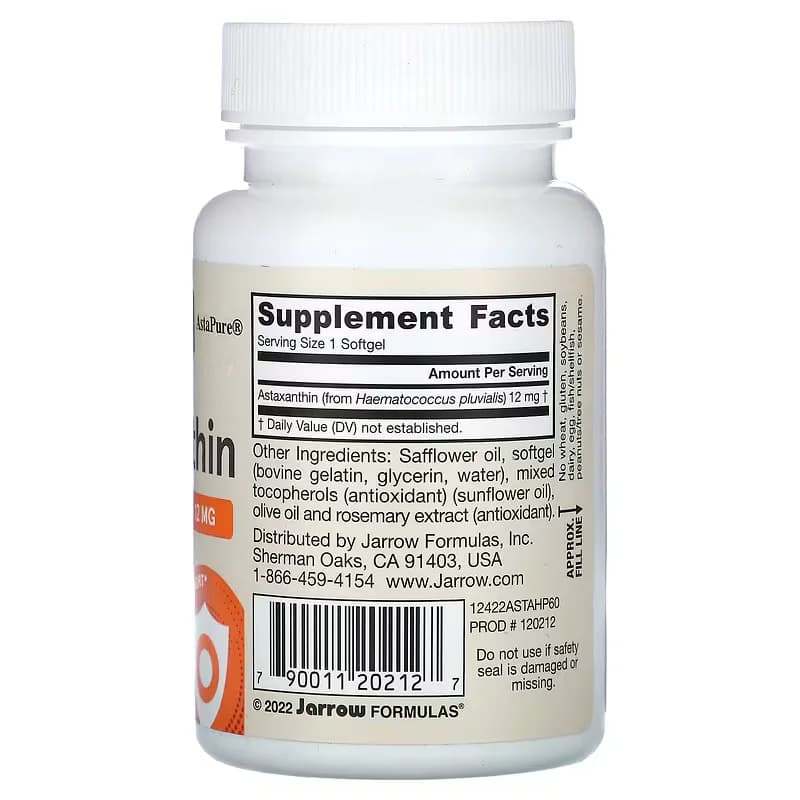 Organic Jarrow Astaxanthin 12mg Softgels Price in Pakistan