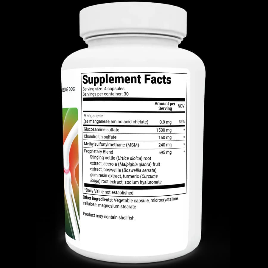 Dr. Berg Glucosamine Chondroitin Advanced Joint Support with MSM Price in Pakistan