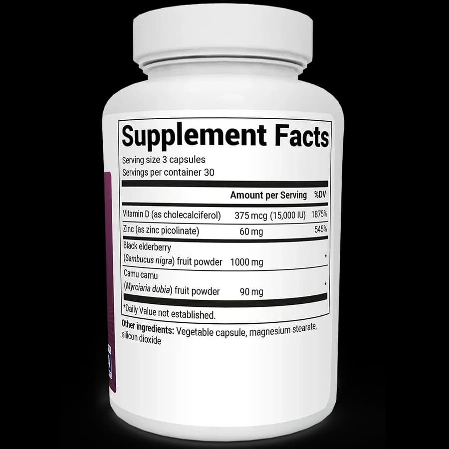 Dr. Berg Advanced Immune Support 1000mg Black Elderberry Price in Pakistan