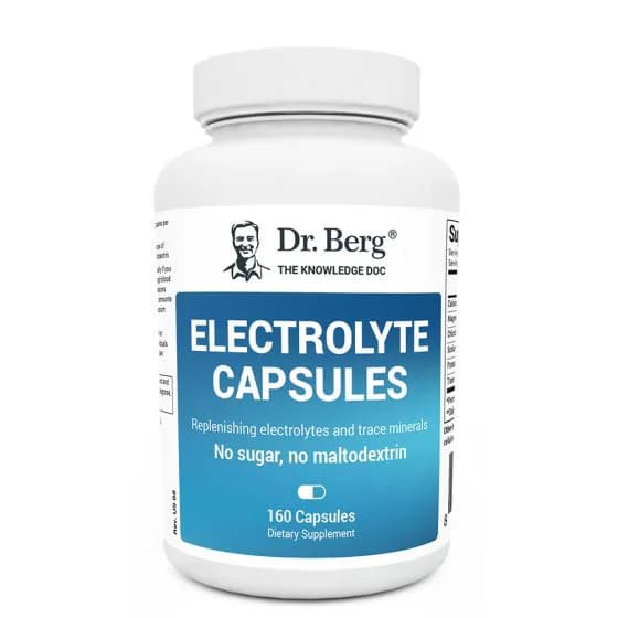 Dr. Berg Electrolyte Capsules with Potassium and Magnesium