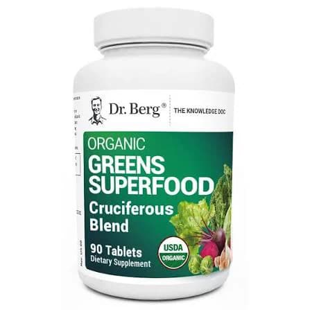 Dr. Berg Organic Greens Superfood – Cruciferous Blend Price in Pakistan