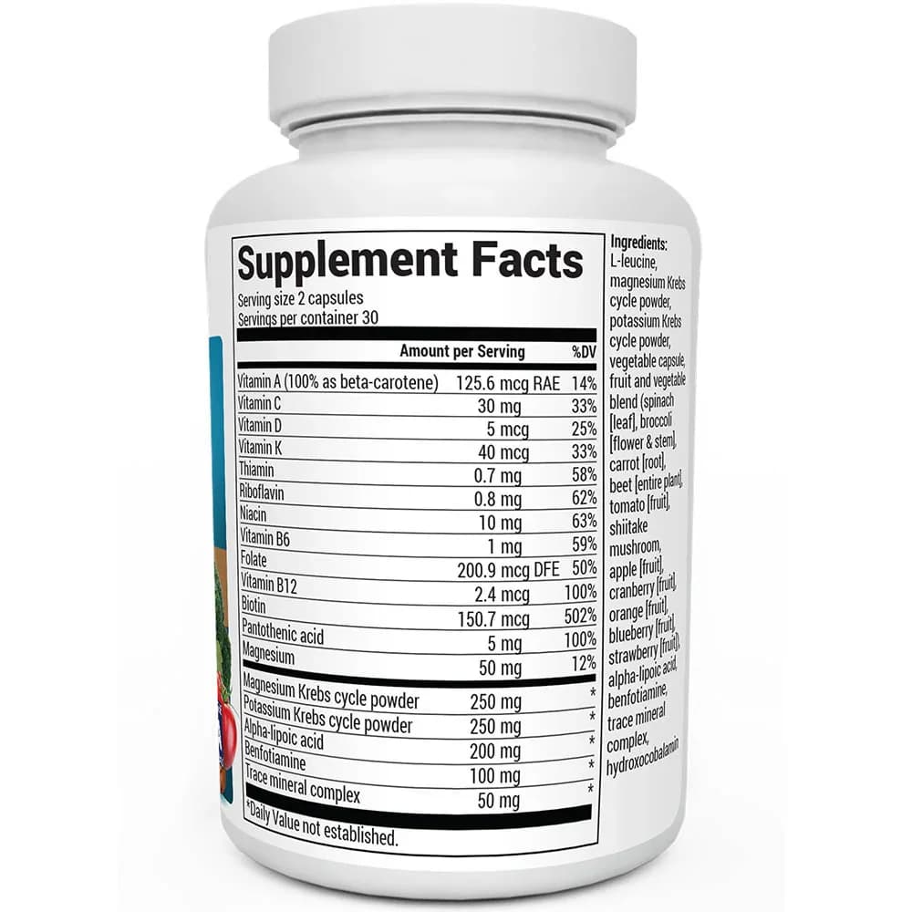 Dr. Berg Whole Food Multivitamin with Minerals Capsules in Pakistan