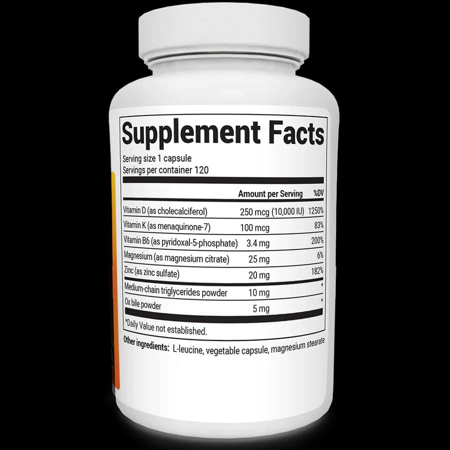 Dr. Berg Vitamin D3 & K2 Vitamin Capsules Price in Pakistan