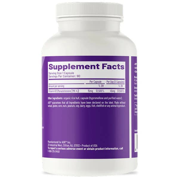 AOR Peak K2 15mg 90 Capsules Price in Pakistan